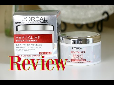 L'Oreal Paris Revitalift Bright Reveal Peel Pads