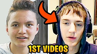 Fortnite Streamers 1ST VIDEOS EVER! (Ninja, Tfue, FaZe Jarvis)