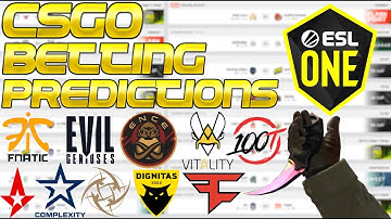 CS:GO Betting Predictions - ESL Road to Rio Astralis vs. Vitality, NiP vs. ENCE, Dignitas vs Fnatic