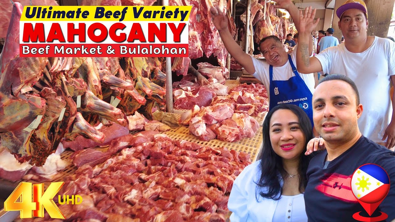 How the Locals Treat Us at the Largest Beef Market | Mahogany Beef Market, Tagaytay, Philippines 🇵🇭