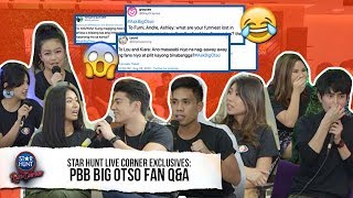 Maiinit na tanong mula sa fans, sinagot ng PBB Big Otso | Star Hunt Live Corner EXCLUSIVE