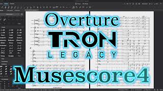 Overture(TRON Legacy) a sound test of Musescore 4 and MuseSound