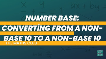 How To Convert From a Non-Base 10 to a Non-Base 10 | The Maths Club | WAEC | NECO | JAMB