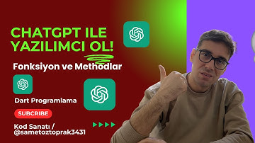 ChatGPT ile Yazılımcı Ol: Dart Programlama Fonksiyon ve Methodlar
