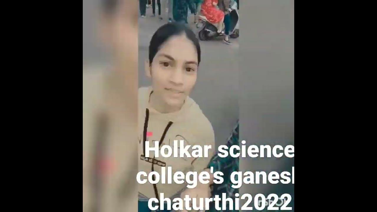 Holkar science college indore ganesh chaturthee 2022 youtube