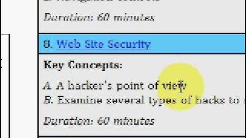 ASP.NET Soup 8 Web Site Security