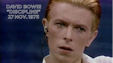 David Bowie | Discipline | 27 November 1975