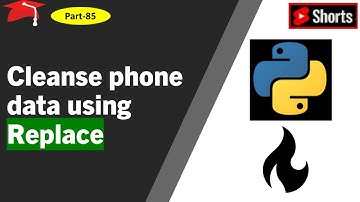 Python (Pandas): Remove all Special Characters from phone number column #shorts