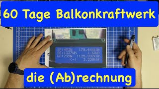 60 Tage Balkonkraftwerk - eine Abrechnung und ein Blick in die Zukunft by Dirk Herrendoerfer 3,505 views 1 year ago 15 minutes