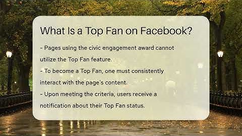 What Is a Top Fan on Facebook? - Everyday-Networking