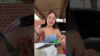 Mulher Come Pela Última Vez A Comida Feita Pelo Pai Antes De Partir