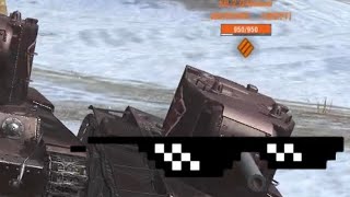 Один день из жизни взвода КВ-2 WoT Blitz