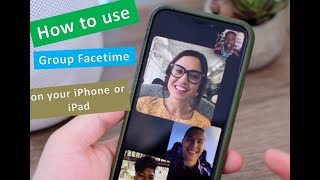 GROUP FACETIME : HOW TO USE GROUP FACETIME ON YOUR IPHONE OR IPAD GROUP FACETIME : HOW TO USE GROUP FACETIME ON YOUR IPHONE OR IPAD