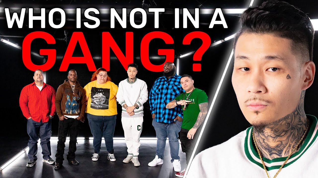 5 Gang Members vs 1 Fake