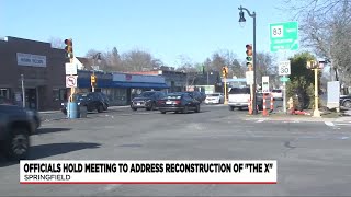 Officials hold meeting to address reconstruction of The X @WesternMassNews