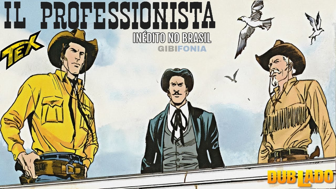 O profissional - Dublado - português - TEX - Narrado - Historia completa com índios