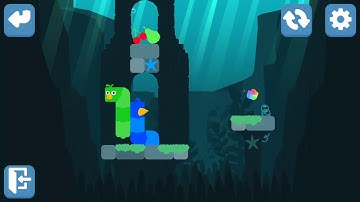 Snakebird Primer Level 16 Walkthrough