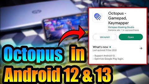 octopus black screen problem solved ? || Octopus new update || octopus app works on Android 12 & 13