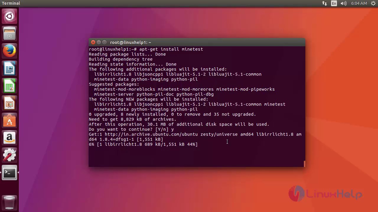 How To Install Minetest In Ubuntu 17 04 Linuxhelp Tutorials
