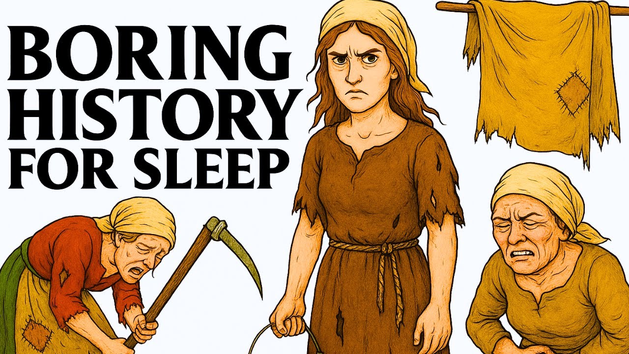 How Medieval Peasant Women Actually Lived... | Boring History For Sleep