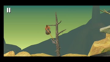 when a noob plays getting over it with bennet foddy | android gameplay| no commentary