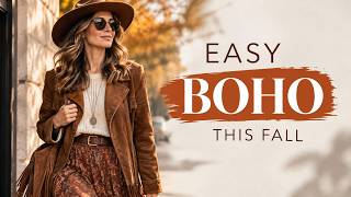 5 Easy Ways to Create a Boho Look This Fall / The Easy Boho Fall Style Guide Revamp Your Style With Boho Valentine