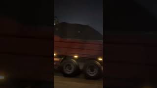 A Kamaz Truck Is About To Deliver Its Cargo.