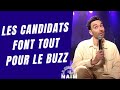 Les candidats font tout pour le buzz  la semaine de nam