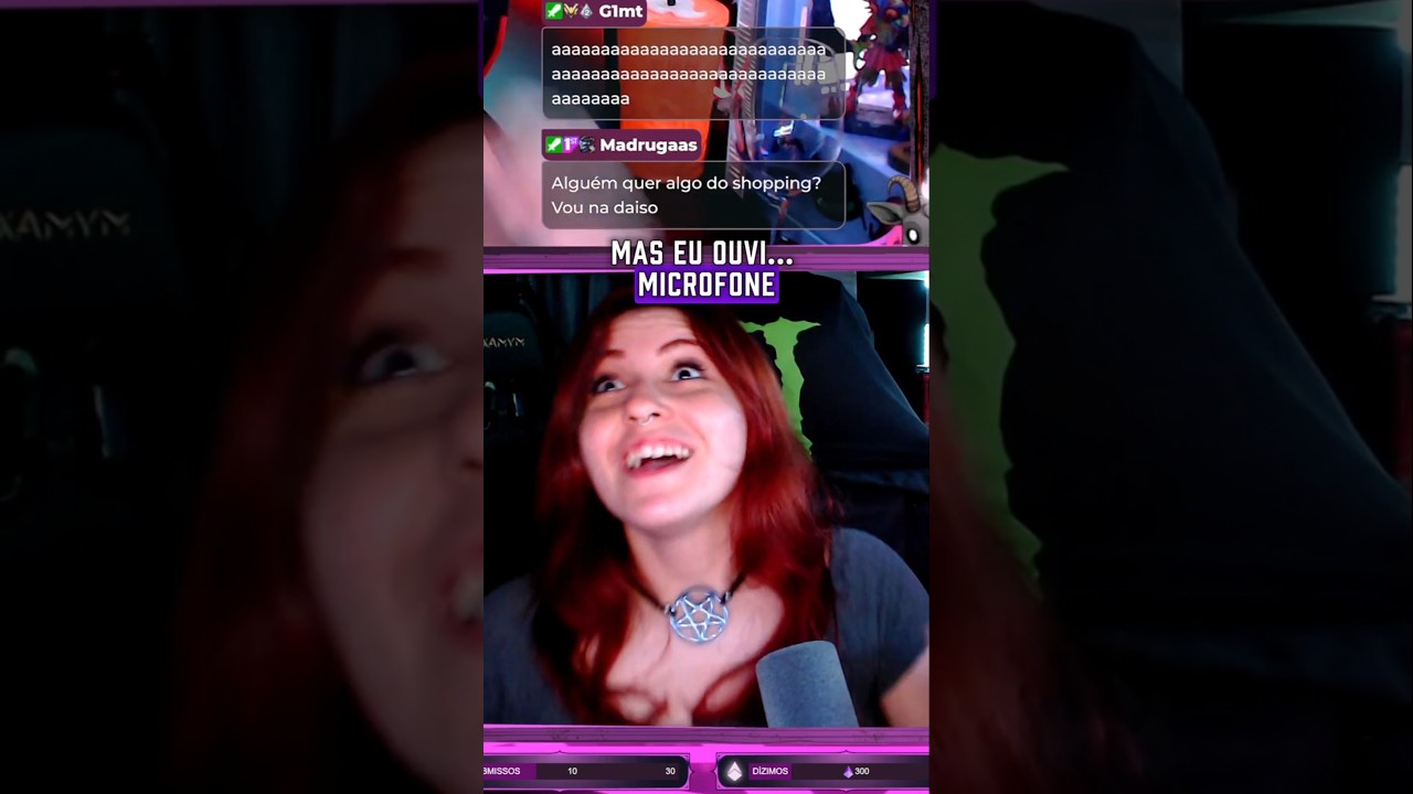 EU NÃO OUVI PORQUE TAVA SEM MIC (?) #streamer #live #capcut #funny #livestream #ttv