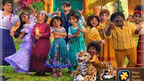 Magic Jigsaw Puzzles App | Disney Encanto Compilation Part 2 | 35 Pieces | Animated