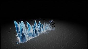 Slash and Ice VFX Niagara in Unreal Engine 5