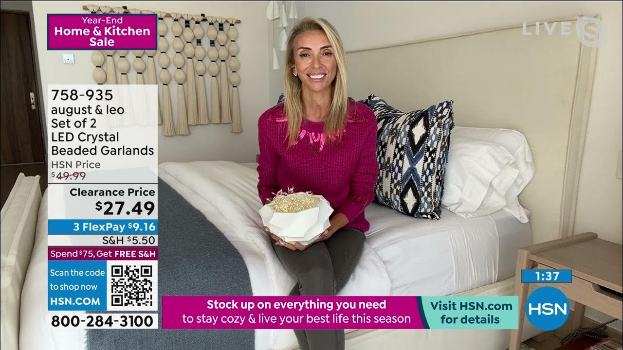 Hsn august leo home by giuliana rancic year end sale 12 23 2022