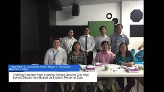 BATCH 2019 RESEARCH/CAPSTONE PROJECTS
