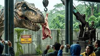 I Found A Real Dinosaur Zoo T-Rex Feeding Show Pov