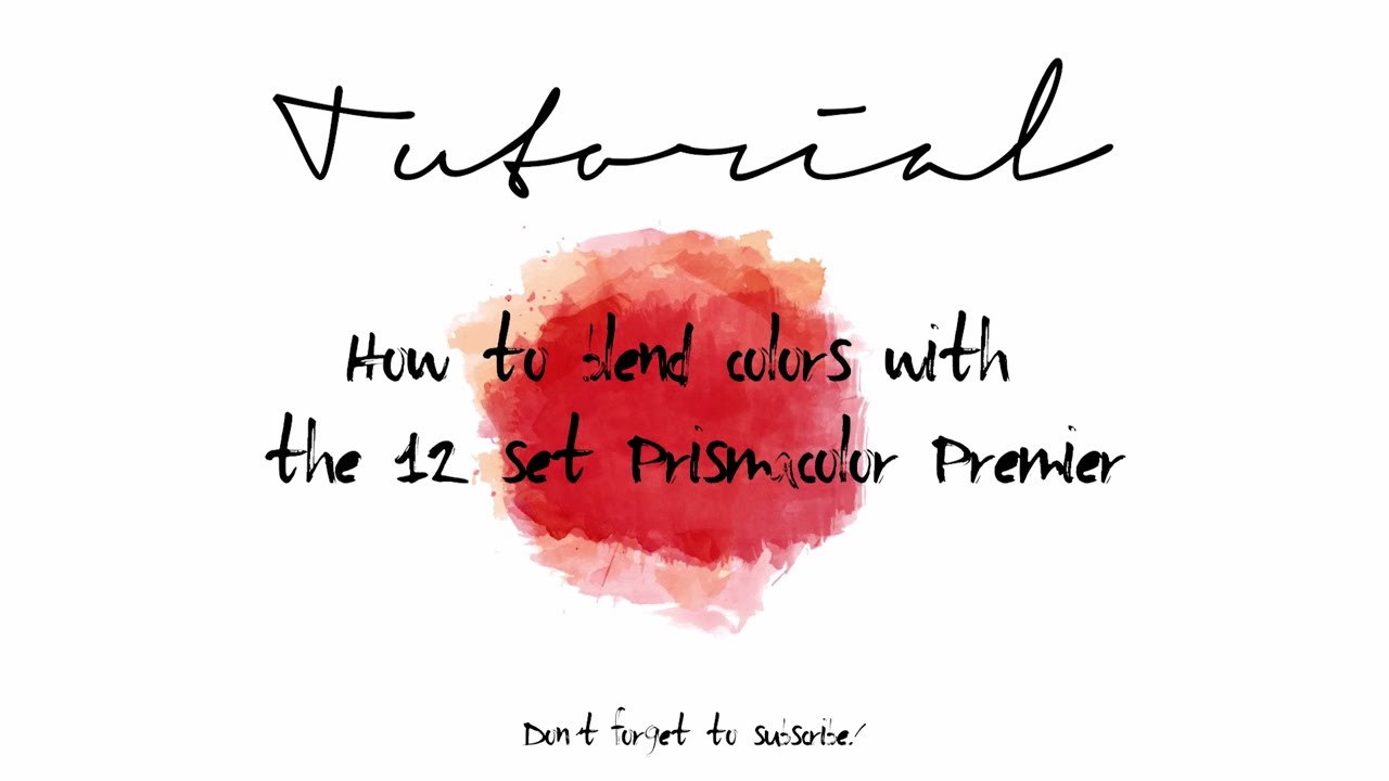TUTORIAL BLENDING SKIN WITH PRISMACOLOR PREMIER 12 SET