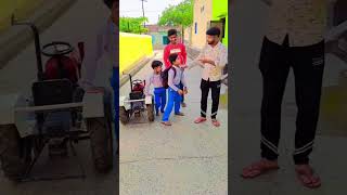 फनी कॉमेडी Komal Kumar shorts mini eicher tractor #viral #farming #videos