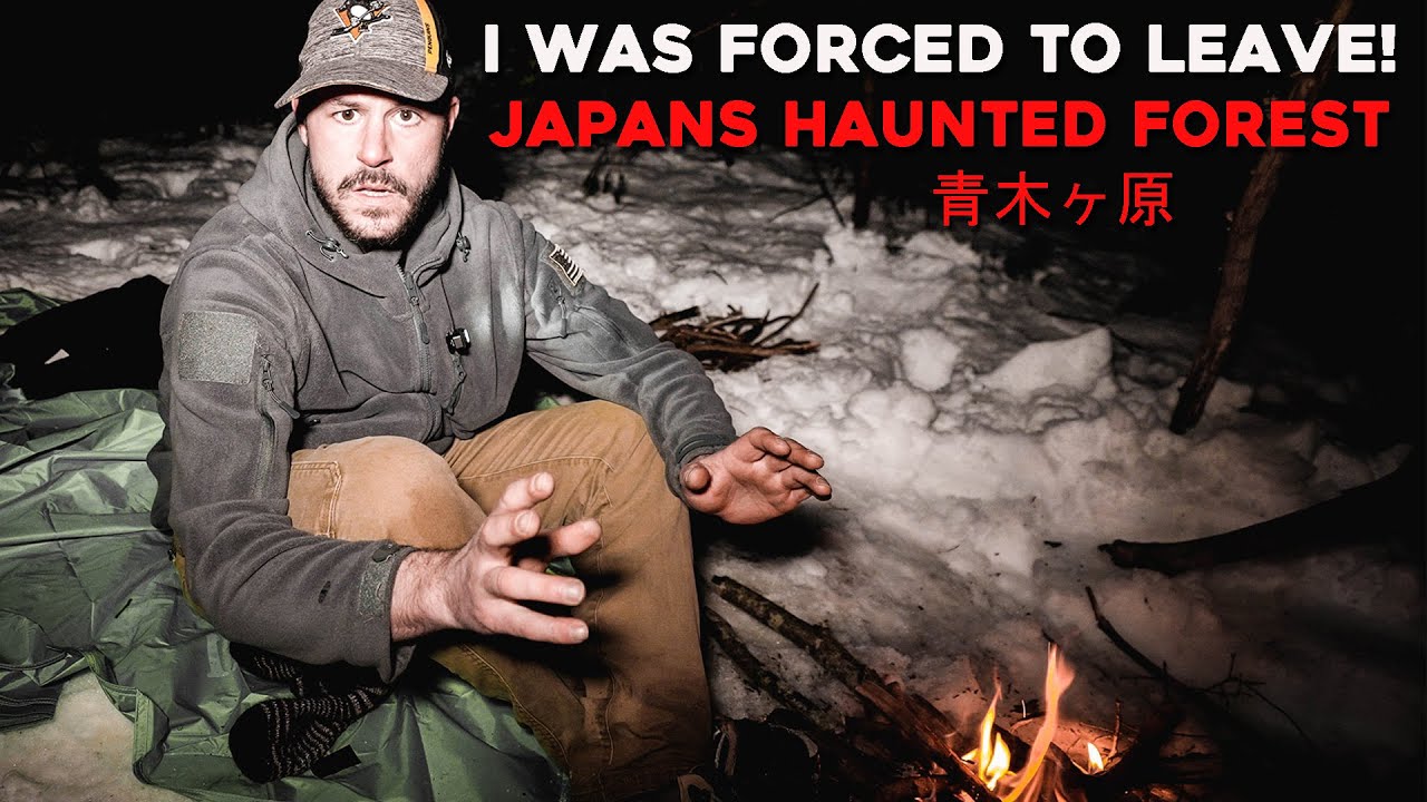 (I WAS FORCED TO LEAVE!) Terrifying Night CAMPING ALONE in the HAUNTED JAPANESE FOREST | AOKIGAHARA