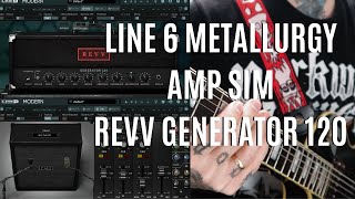 Line 6 Metallurgy MODERN plugin | Revv Generator 120 | Parkway Drive - Dark Days