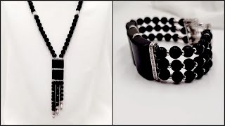 видео: Сотуар-галстук и браслет из шунгита. Разговорилась. Переделка. Ч.2 картинка: Сотуар-галстук и браслет из шунгита. Разговорилась. Переделка. Ч.2