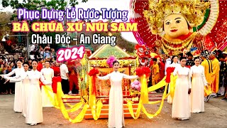 Hoành tráng PHỤC DỰNG LỄ RƯỚC BÀ CHÚA XỨ NÚI SAM 2024 . Divine Queen Festival 2024 | SHVLOG #582