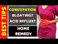 How to treat ACID REFLUX AT HOME / CONSTIPATION and BLOATING? BEST HOME REMEDY!! #Bloating #Gerd