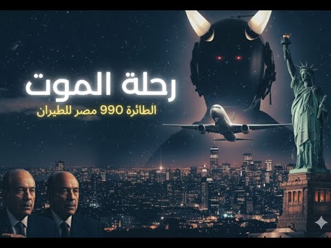 رحلة الموت رحلة مصرللطيران 990 البطوطي انفجار الطائرة المصرية