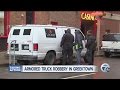 Man dressed as security guard steals money from armored vehicle outside Greektown Casino in Detroit