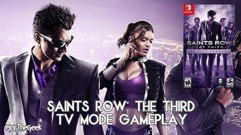 Saints Row: The Third TV Mode Gameplay