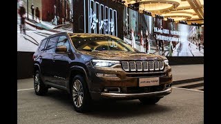 Jeep重磅大招，7座SUV霸氣登場，尺寸接近漢蘭達，軸距2781mm