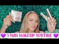 5 MIN MAKEUP ROUTINE!!! GREAT FOR TRAVEL OR JUST TO GET OUT THE DOOR QUICK BUT LOOK GREAT!!!