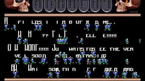 Anarchy   3D Demo II Lemend Intro HYPERSPIN AMIGA INTRO CRACKTRO DEMO COMMODORE NOT MINE VIDEOS