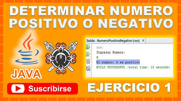 Determinar si un numero es positivo o negativo Ejercicios NetBeans