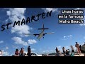 St Maarten - aviones desde la playa!