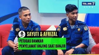 Viral Petugas Damkar Selamatkan Anjing Saat Banjir | HITAM PUTIH (14/01/20) Part 3